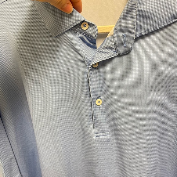Oliver Ridley Blue Polo - Picture 3 of 9